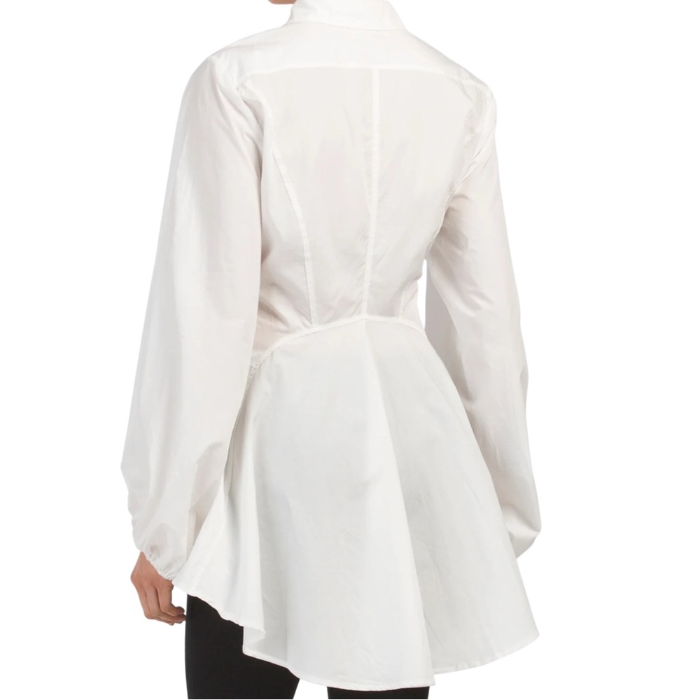 FREE PEOPLE All The Time New Tunic White
Peplum Top - Picture 3 of 7
